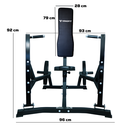 Ver imagem 6 de Supino Vertical Reto Máquina Articulada Chest Press Yangfit