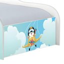 Ver imagem 4 de Cama Solteiro Infantil Ursinho Patrulheiro MDF Branco Casah