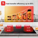 Ver imagem 2 de Cooktop Elétrico Amzchef 30" Embutido, 8400w, 5 Zonas e Controle Touch