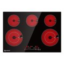 Ver imagem 1 de Cooktop Elétrico Amzchef 30" Embutido, 8400w, 5 Zonas e Controle Touch