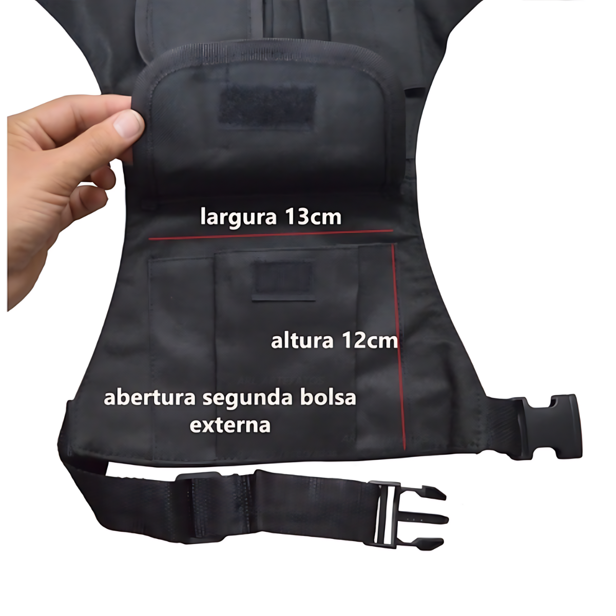 Bolsa para Ferramentas de Perna com Cinto Regulável - 3