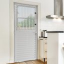 Ver imagem 1 de Porta de Alumínio Lambril 210x80cm Lado Direito Postigo Hale Esquadrias