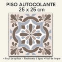 Ver imagem 7 de 20 Revestimentos Azulejo Português Autocolante Lavável Cozinha Área Gourmet - 25x25cm