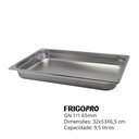 Ver imagem 3 de Cuba Gastronômica de Inox GN 1/1 de 65 mm FrigoPro