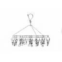 Ver imagem 4 de Mini Varal De  Roupas Intimas 100% Inox 20 Clipes