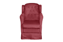 Ver imagem 3 de Puff e Poltrona Amamentação Balanço Quarto Baby Suede Bordo - Incasa Decor