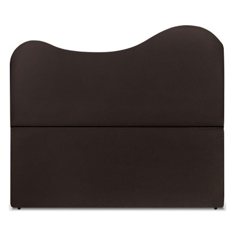 Cabeceira Queen 160 Cm com Frame Selena Corino Marrom Artte