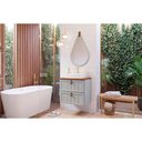 Ver imagem 1 de Conjunto Banheiro c/Espelho Sense/Gota 60cm Pistache MGM