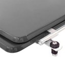 Ver imagem 3 de Tampa de Vaso Acrilico Square Cinza Escuro Quadrada