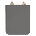 Ver imagem 1 de Tampa de Vaso Acrilico Square Cinza Escuro Quadrada