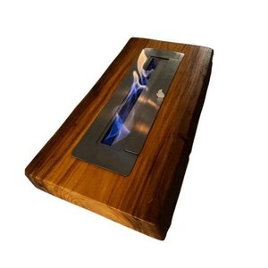 Lareira Ecológica Queimador Cozix em Aço Inox 304 50cm(molde em Madeira)