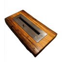 Ver imagem 3 de Lareira Ecológica Queimador Profissional em Aço Inox 304 50cm(molde em Madeira) Cozix