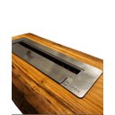 Ver imagem 4 de Lareira Ecológica Queimador Profissional em Aço Inox 304 50cm(molde em Madeira) Cozix