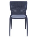 Ver imagem 5 de Cadeira Tramontina Safira em Polipropileno e Fibra de Vidro Azul Yale Tramontina