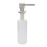 Dispenser Dosador Embutir Aço Inox Escovado Quadrado 300ml - 1