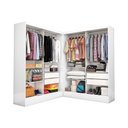 Ver imagem 2 de Closet Casal Duplo Dubai Premium 4 Gavetas Carioca Móveis