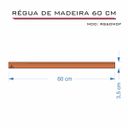 Ver imagem 4 de 10 Régua 60cm Madeira Modelagem Estilista Corte Costura FenX