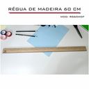 Ver imagem 3 de 10 Régua 60cm Madeira Modelagem Estilista Corte Costura FenX