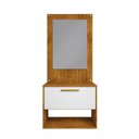 Ver mais imagens de Conjunto Gabinete C/ Espelheira para Banheiro Zenit Naturalle/branco