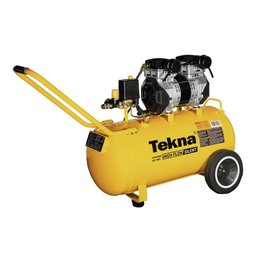 Compressor de Ar Cpsh9050-2c Tekna 50l 2,5hp Pressão Máxima 116 Psi com Rodas Traseira 220v 60hz - 4 Compressor de Ar Cpsh9050-2c Tekna 50l 2,5hp Pressão Máxima 116 Psi com Rodas Traseira 220v 60hz - 4
