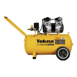 Compressor de Ar Cpsh9050-2c Tekna 50l 2,5hp Pressão Máxima 116 Psi com Rodas Traseira 220v 60hz - 3 Compressor de Ar Cpsh9050-2c Tekna 50l 2,5hp Pressão Máxima 116 Psi com Rodas Traseira 220v 60hz - 3