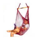 Ver imagem 2 de Rede Cadeira Trançada Vinho