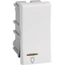 Ver imagem 1 de Módulo Pulsador P/ Minuteria com Luz 2a 220v Pialplus Branco