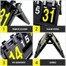 Placar de Mesa Manual Marcador Pontos Contador Dobravel Portatil Volei Futebol Badminton Basquete Fu - 3