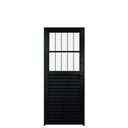 Ver imagem 2 de Porta de Alumínio Lambril 210x80cm Lado Direito Postigo Hale Esquadrias