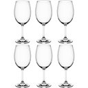 Ver imagem 1 de Jogo de Taças de Vinho Cristal 6 Peças Taças para Vinho 450ml Transparente Sense