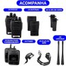 Kit 2 Radio Comunicador Walk Talk Baofeng Bf-777s com Fone - 10