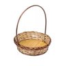 Cesta de Madeira Fraldeira Redonda Alça Alta Ref:519 - 1