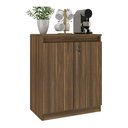 Ver imagem 1 de Aparador Buffet 60cm 2 Portas com Chave Multimóveis Cr50099 Nogal