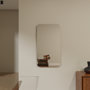 Ver imagem 2 de Espelho Orgânico 115cm X 55cm E09 Lançamento Luxo Quarto Sala Banheiro