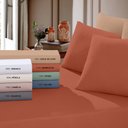 Ver imagem 2 de Jogo de Cama king 3 peças Quartzo Liso em Malha 100% Algodão Premium Penteado Sul Brasil