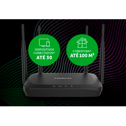Roteador Wifi 5 Wireless Intelbras Wi-Force GF1200 Dual Band 2,4GHz E 5GHz Gigabit Plano Acima 100 M - 8