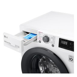 Lavadora de Roupas Smart Lg com Inteligencia Artifical Aiddtm Vc5 Branca 11kg 220v Fv3011wg4 - 4