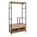 Ver imagem 6 de Guarda Roupa Closet 2 Gavetas 2 Nichos Madri