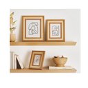 Ver imagem 2 de Porta-retrato em Mdf com Rattan para Fotos 25x20cm 13297 Mart