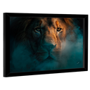 Ver imagem 3 de Quadro Decorativo Leão na Fumaça