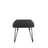 Mesa de Jantar Cerys 184 Cm - Preto Fosco - 3
