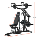 Ver imagem 4 de Estação Musculação Agachamento Supino Puxada Remada Yangfit