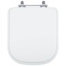 Assento Sanitário Poliéster Misti Branco para vaso Icasa 1.6gpf 6lpf - 1
