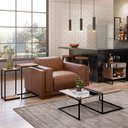 Ver imagem 2 de Conjunto 3 Mesas Decorativas Estilo Industrial BP 15mm Demolição - Desk Design