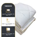 Ver imagem 6 de Pillow Top Pluma Protetor Colchão Macio Cama Casal 138x188
