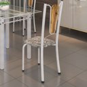 Ver imagem 2 de Kit 6 Cadeiras Tubulares Júlia Branco/Pérola/Cisal