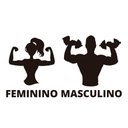 Ver imagem 1 de Kit de Adesivos Identificação Porta Banheiro Academia Feminino e Masculino Kanto Store Adesivo de Pa