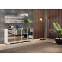 Ver mais imagens de Aparador Buffet com Espelho Multimóveis Vegas com 4 Portas FG3560 Branco