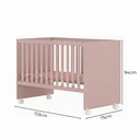 Ver imagem 3 de Berço Mini Cama 3 em 1 Americano 100% MDF Helena