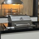Ver imagem 3 de Churrasqueira Elétrica Premium Inox - com Tampa Abafadora Inox 304 | 127V